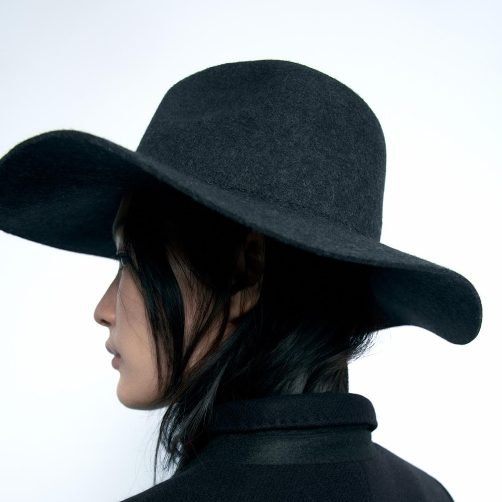 ZARA CLASSIC WOOL HAT✨
